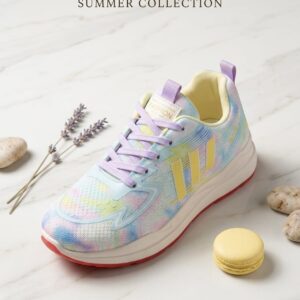 Women’s Pastel Rainbow Casual Sneakers
