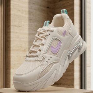Women’s Premium Pink Sporty Chunky Sneakers