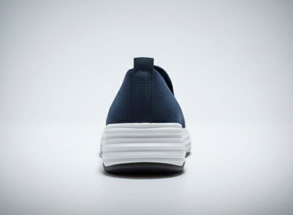 Women’s Black Comfort Knit Slip-On Shoes - Image 10