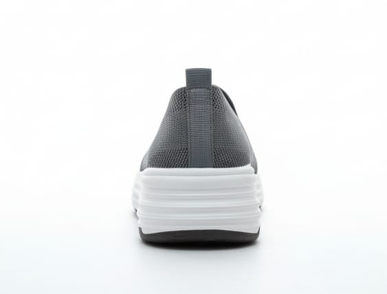 Women’s Black Comfort Knit Slip-On Shoes - Image 13