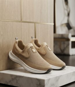 Men’s Beige Walk Slip-On Sneakers