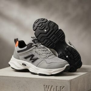 Men’s Grey Walk Sports Sneakers